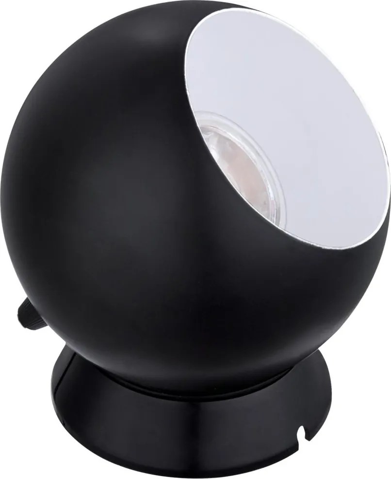 Eglo 32095 - LED настолна лампа PETTO 1xGU10/2,8W/230V черна