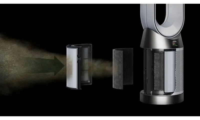 Пречиствател и охладител на въздух Dyson Purifier Cool TP10 Gen1, До 27 м2, 40W, HEPA, Осцилация, 10 скорости, Таймер, Бял