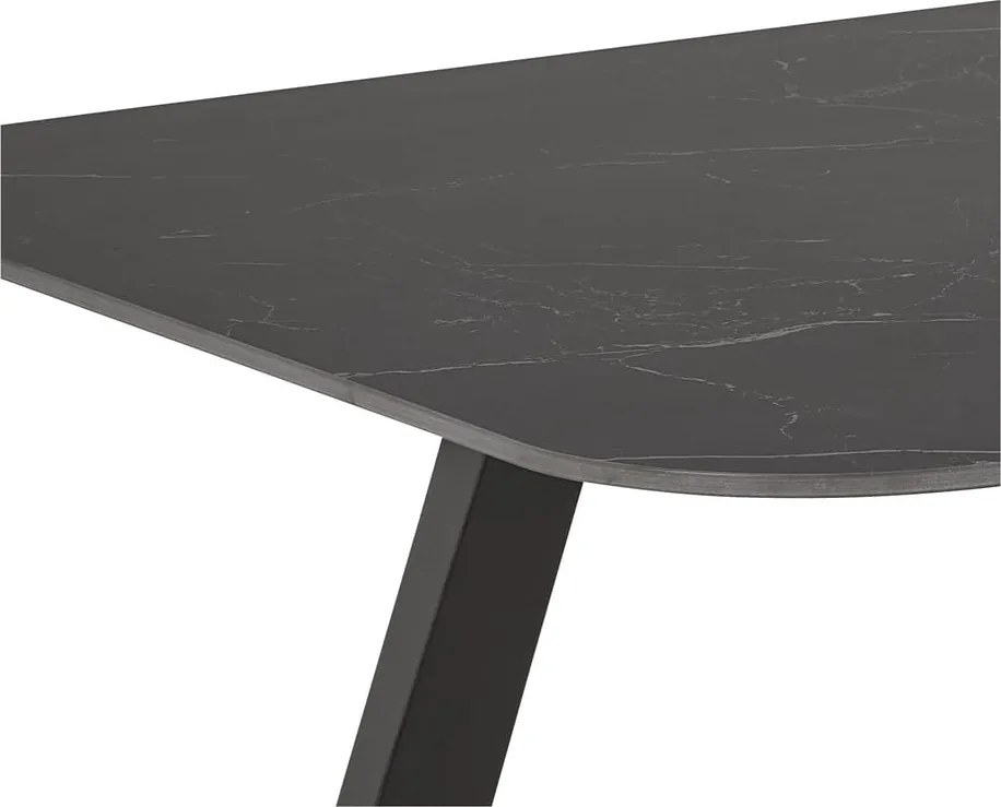 Трапезна маса с керамичен плот 90x180 cm Antalya – Actona