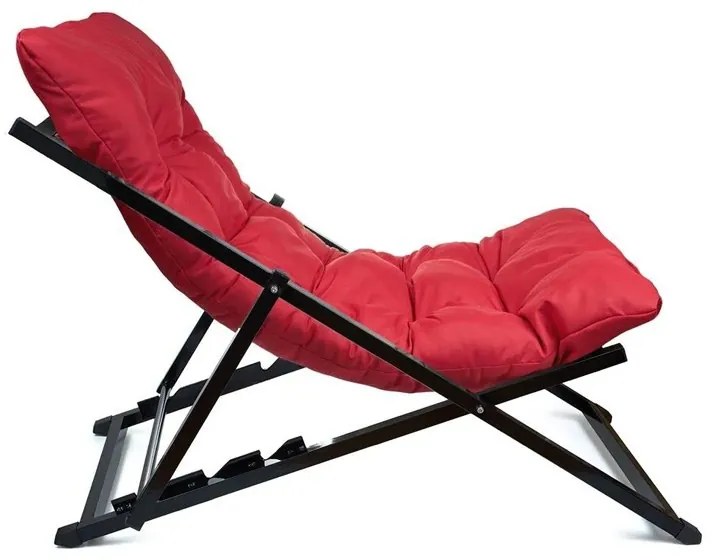 Шезлонг Sunbed, цвят Червен