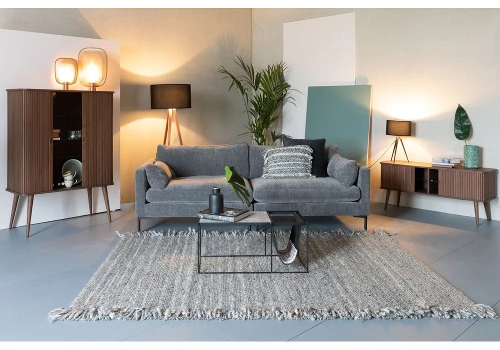 Комод с чекмеджета в декор от орех Barbier - Zuiver