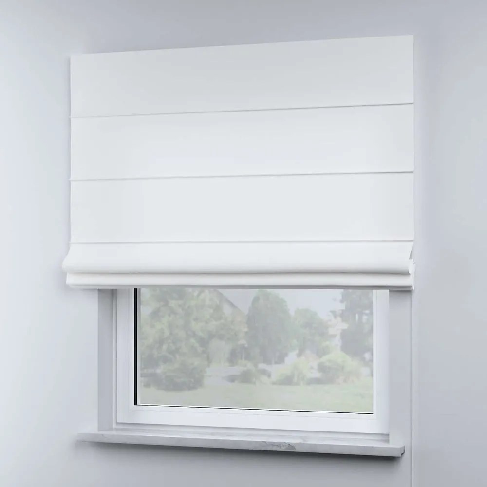 Бяла римска щора 170x160 cm Happiness - Yellow Tipi