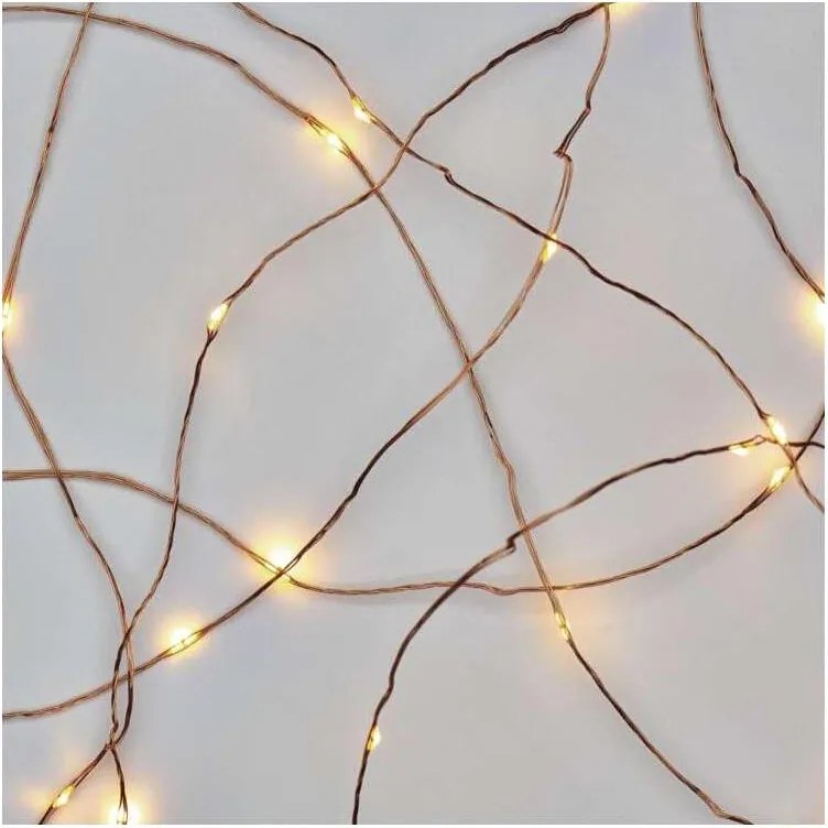 LED  външна гирлянда 40xLED/9m IP44 топло бяло