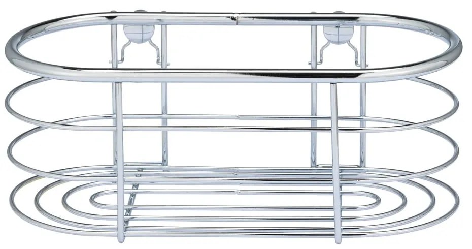 Сребърен рафт за душ Trestina, 26 x 11 cm - Wenko