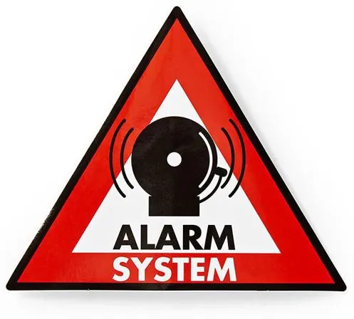 Стикер ALARM SYSTEM Nedis STCKWA105