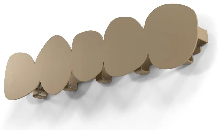 Бежова метална стенна закачалка 58 cm Tumulo – Spinder Design