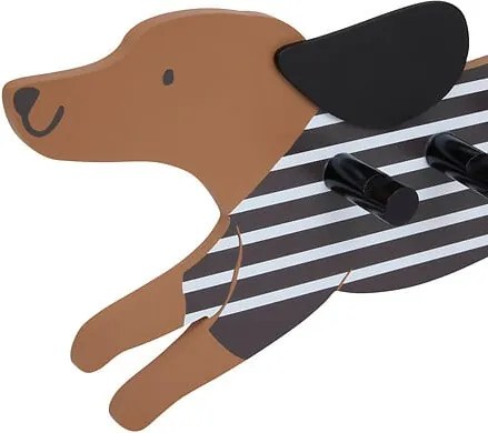 Детска закачалка atmosphera Dog, 50x20x6 cm, MDF