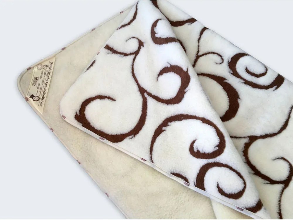 Многослойна завивка Merino Brown с камилска вълна, мерино и кашмир