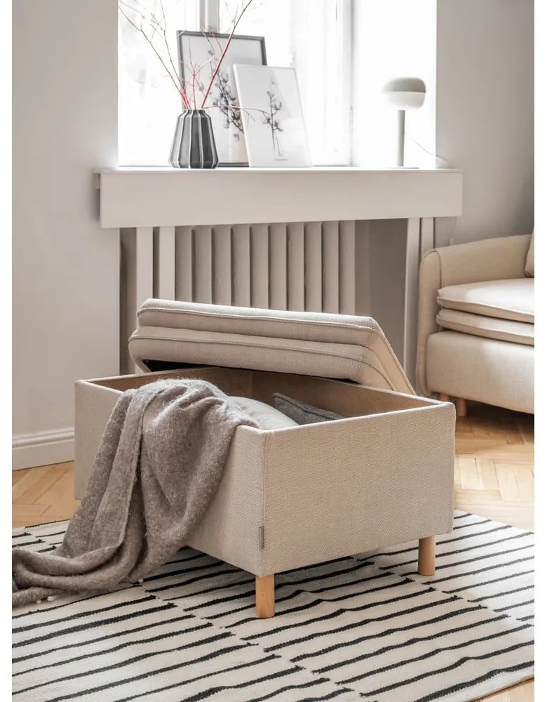 Бежова табуретка Simon – Miuform