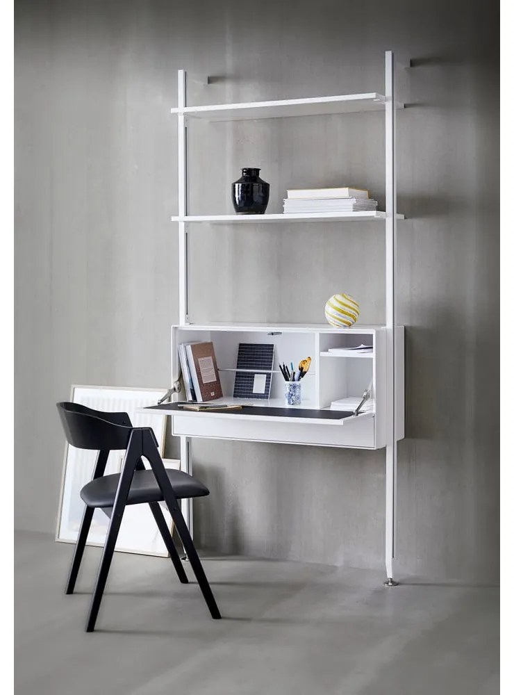 Бял шкаф за книги 94x210 cm Edge by Hammel - Hammel Furniture
