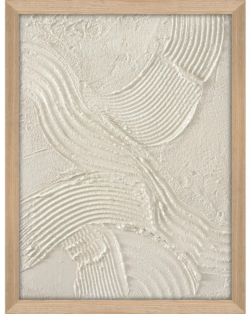 Ръчно рисувана картина 32,5x42,5 cm Sand shadows – Malerifabrikken