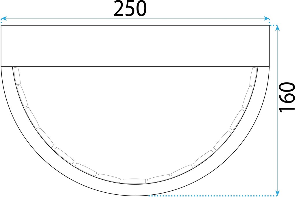 Пендел APP1509-CP BRUSH GOLD