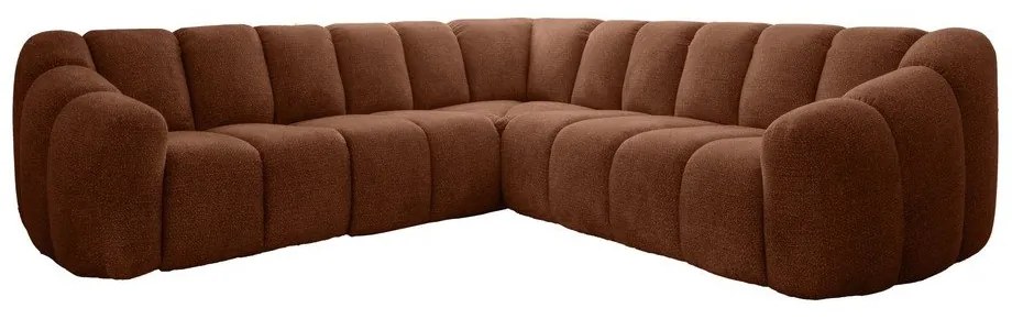 Теракотен ъглов диван Shell – Miuform