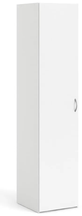Бял гардероб 39x175 cm Space – Tvilum