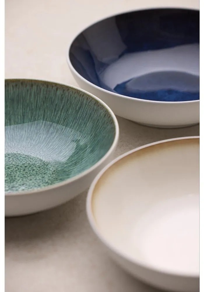 Бяла/зелена глинена купичка 900 ml Gastro White/Green – Bitz