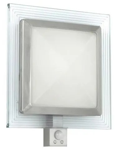 EGLO 88163 - Външно стенно осветително тяло със сензор PALI 1xE27/15W + 1xLED/1,28W