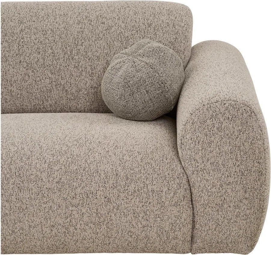 Сиво-бежов ъглов диван (ляв ъгъл) Clyde – House Nordic