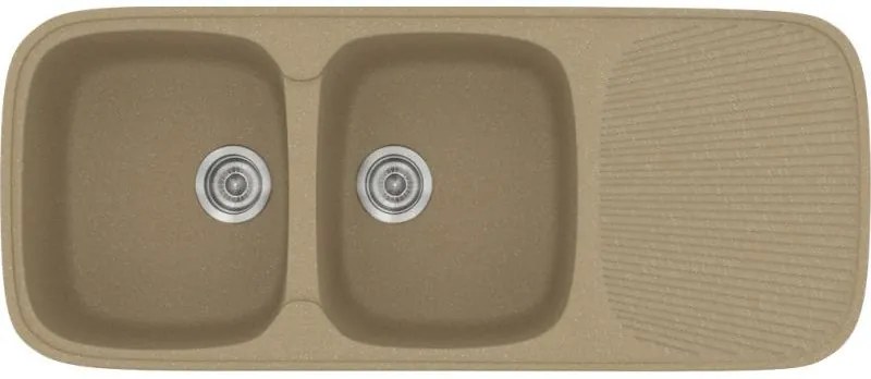 Мивка Sanitec 300-Metallic Cream