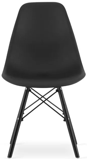Комплект черни столове в скандинавски стил DARK CLASSIC 3+1 БЕЗПЛАТНО!