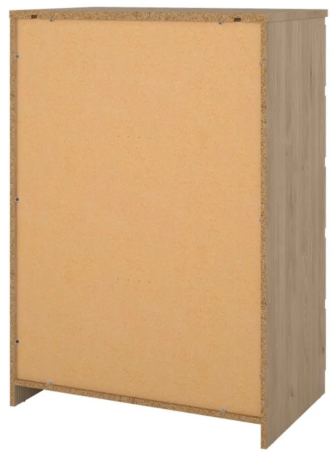 Скрин от дъбов декор в естествен цвят 77x111x50 cm Naia – Tvilum