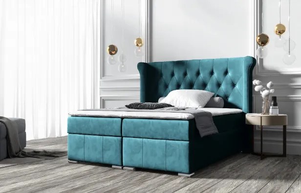 Тапицирано легло Dutti-Gkri Skouro-160 x 200