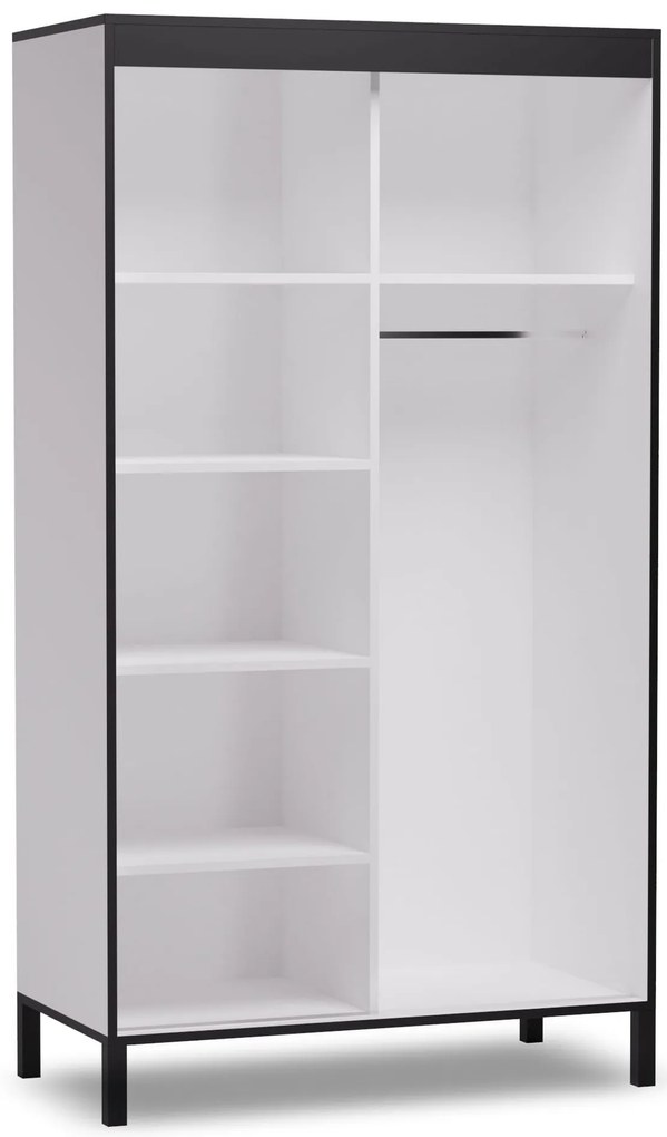 Гардероб Curt плъзгане-Leuko-Mauro