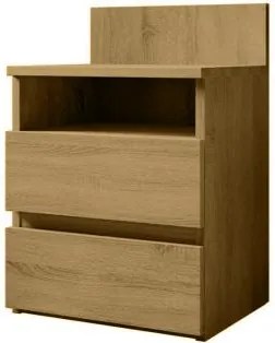 Нощно шкафче Juniper Plus-Естествен дървесен