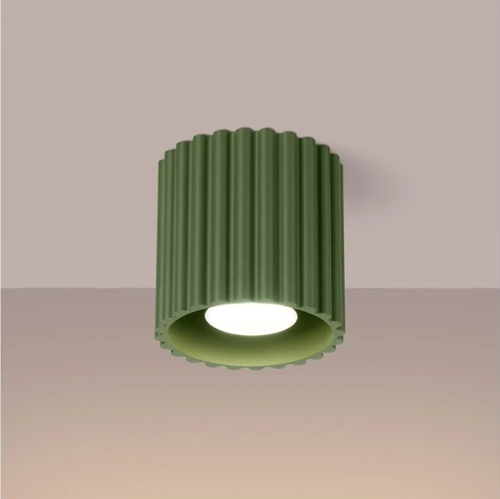 Brilagi - LED точково осветително тяло SFERA 1xGU10/10W/230V, диаметър 10 см, зелено