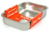 Steel Pan - Иноксова тава правоъгълна с незалепващо покритие 35x26x7.5см 18/10 (11162)