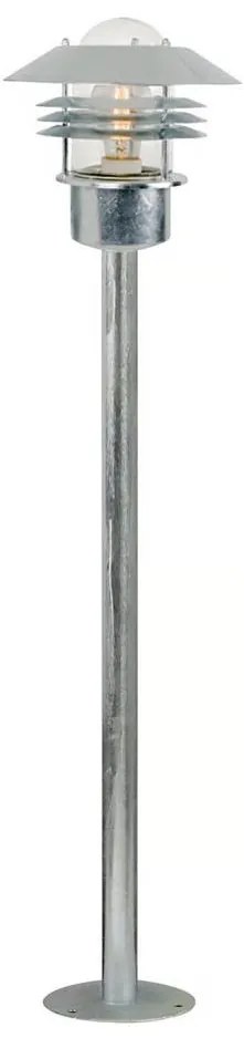 Nordlux - Външна лампа VEJERS 1xE27/60W/230V IP54 сребриста