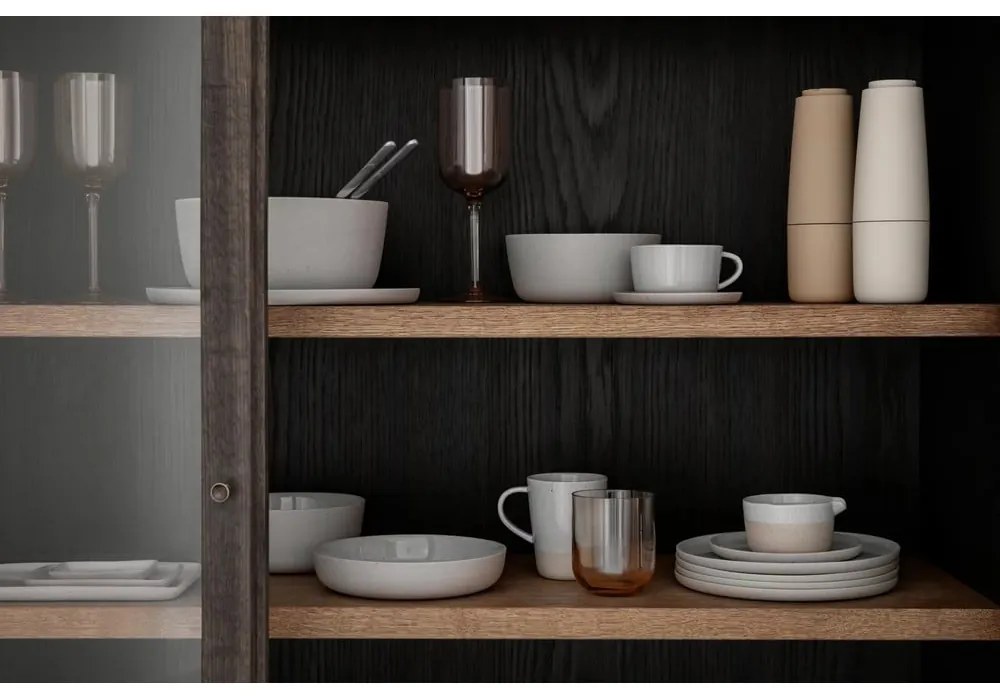 Светлосиви/бежови керамични чаши в комплект от 2 бр. 150 ml Kaffee – Blomus