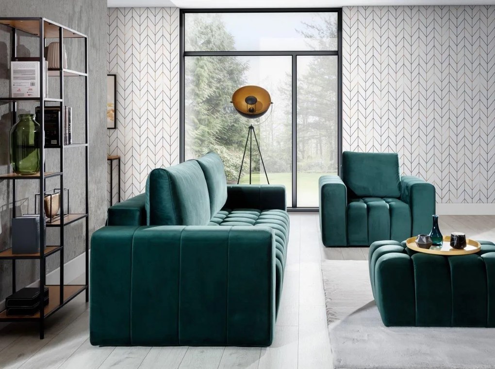 Разтегателен диван Valentino-Prasino