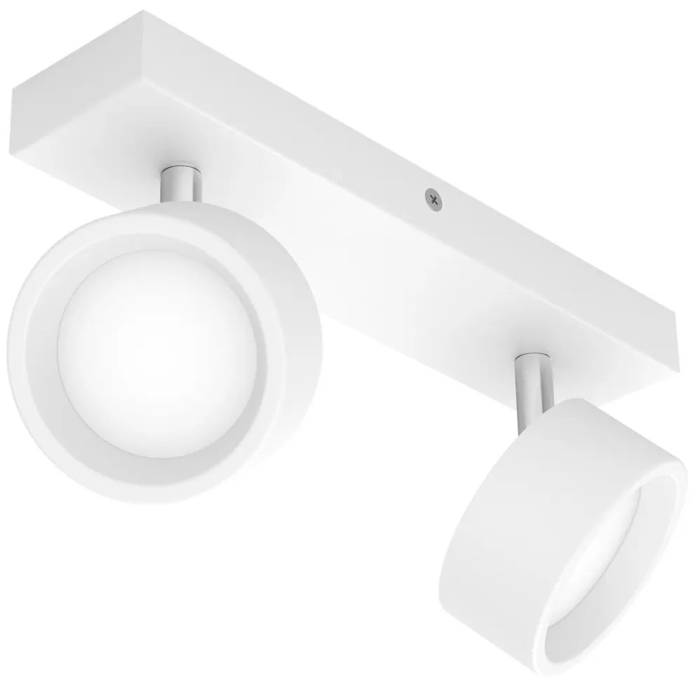 Philips - LED Спот BRACIA 2xLED/5,5W/230V бял