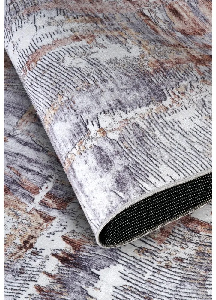 Сив килим 80x150 cm Malard Copper Gold – Elle Decoration