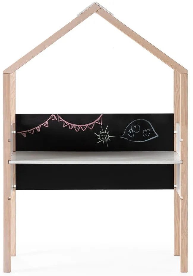 Детско бюро от масивен бор 40x100 cm Roxana – Marckeric