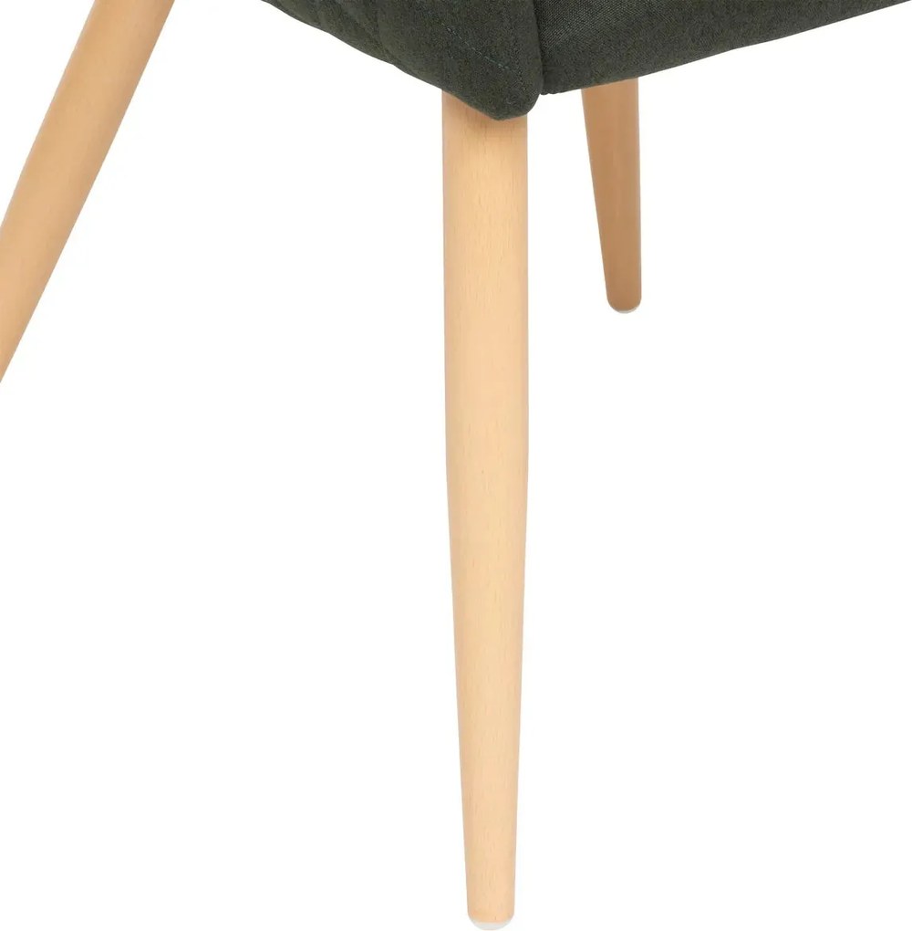 Трапезен стол atmosphera Marlo, Текстил - Кехлибар