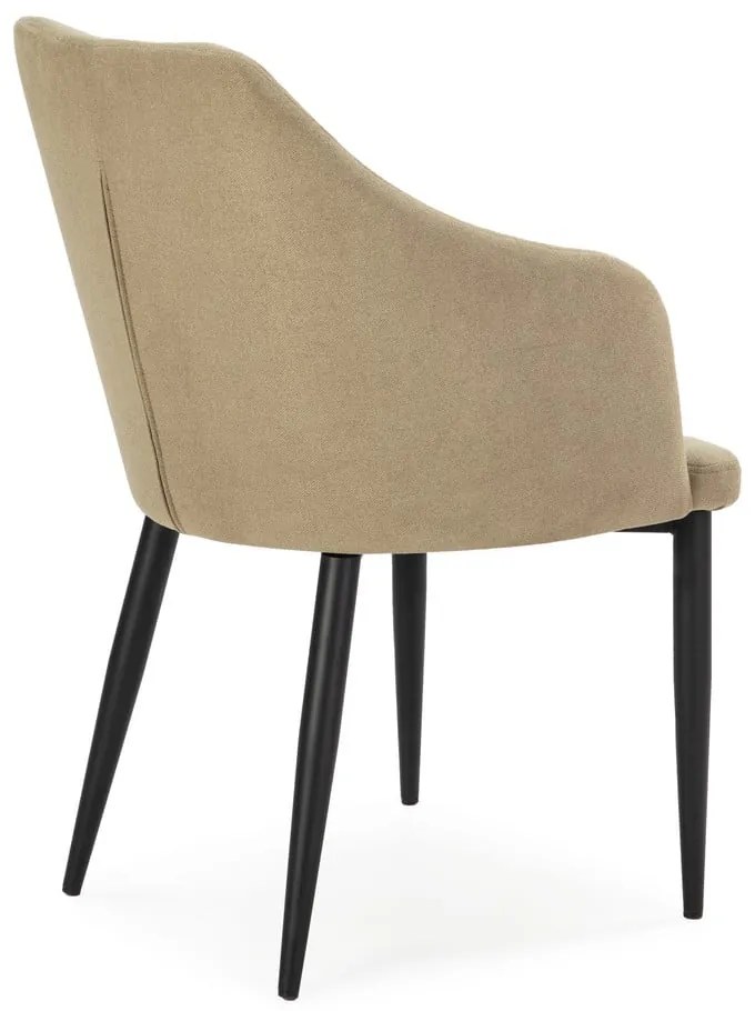 Светлозелени тапицирани трапезни столове в комплект 2 бр. Nadi – Marckeric