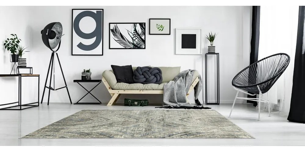 Сив килим 240x330 cm Soft – FD