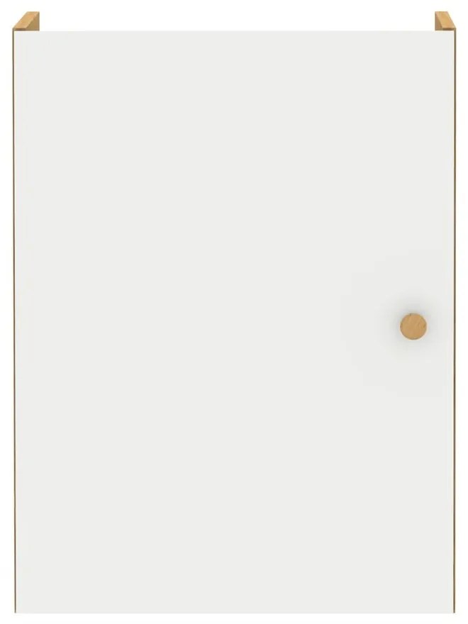 Бял компонент с врата 33x43 cm Z Cube - Tenzo