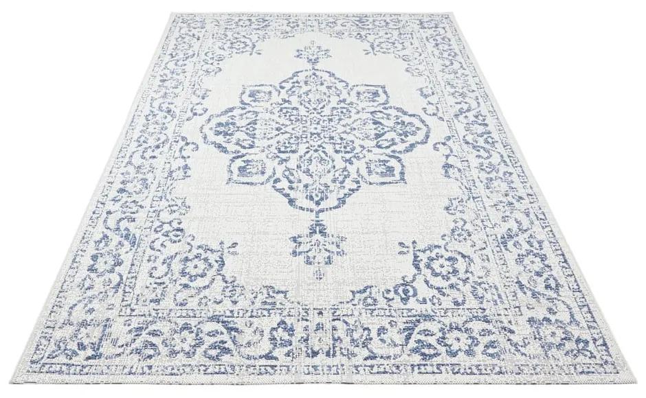 Синьо-кремав килим на открито , 160 x 230 cm Tilos - NORTHRUGS