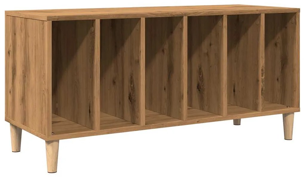 857168 vidaXL Шкаф за плочи Artisan Oak 100x38x48 cm Инженерна дървесина