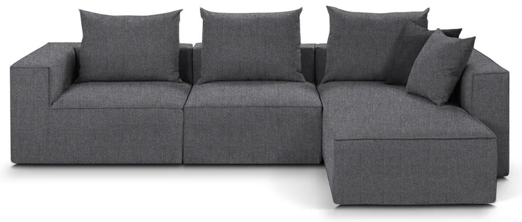 Декоративен възглавница-40 x 40 cm.-Gray