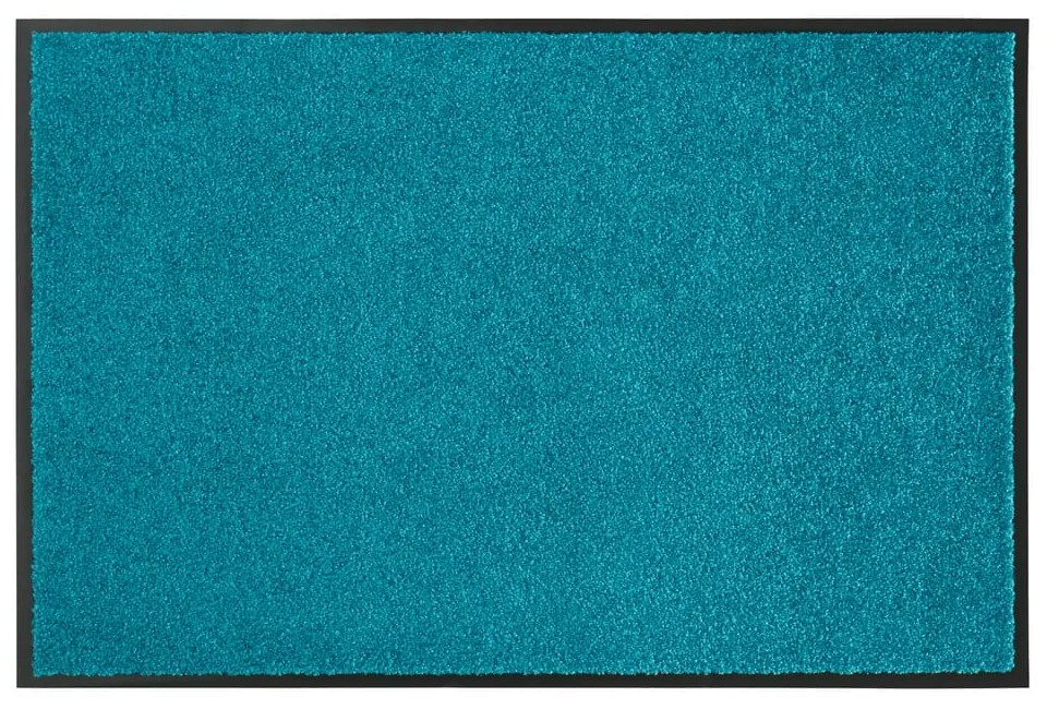 Тюркоазена изтривалка Wash &amp; Clean, 39 x 58 cm - Hanse Home