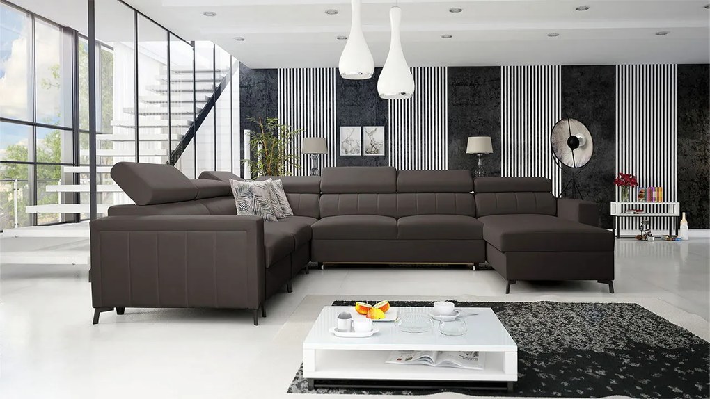 Ъглов диван Baltico VII-Right-Kafe