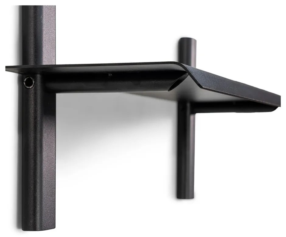 Черен метален стенен рафт 60 cm Hola – Spinder Design