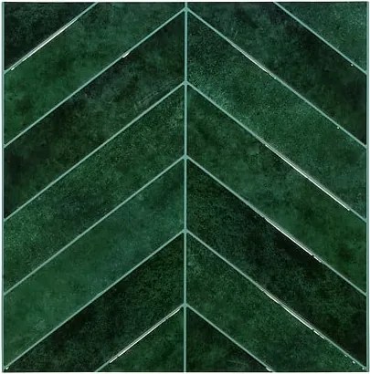 Стикери atmosphera Caro Chevrons, Тъмнозелен 30×30 cm, 2 бр