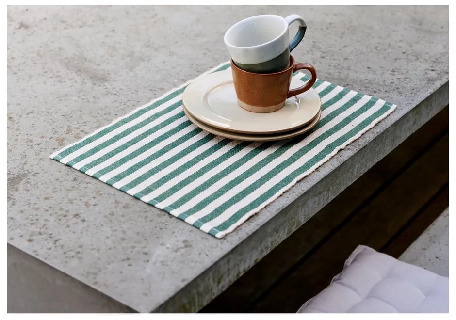 Платнена подложка за хранене 2 бр. 33x48 cm Statement Stripe - Södahl