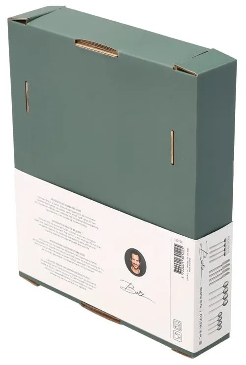 Стоманен прибори за хранене 16 бр. в матово сребрист цвят – Bitz