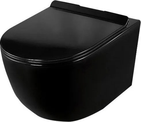 Тоалетна чиния Calani Loyd Slim Black