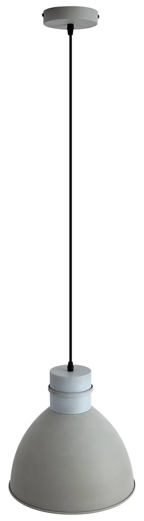 Висяща лампа в кънтри стил сива - Dory